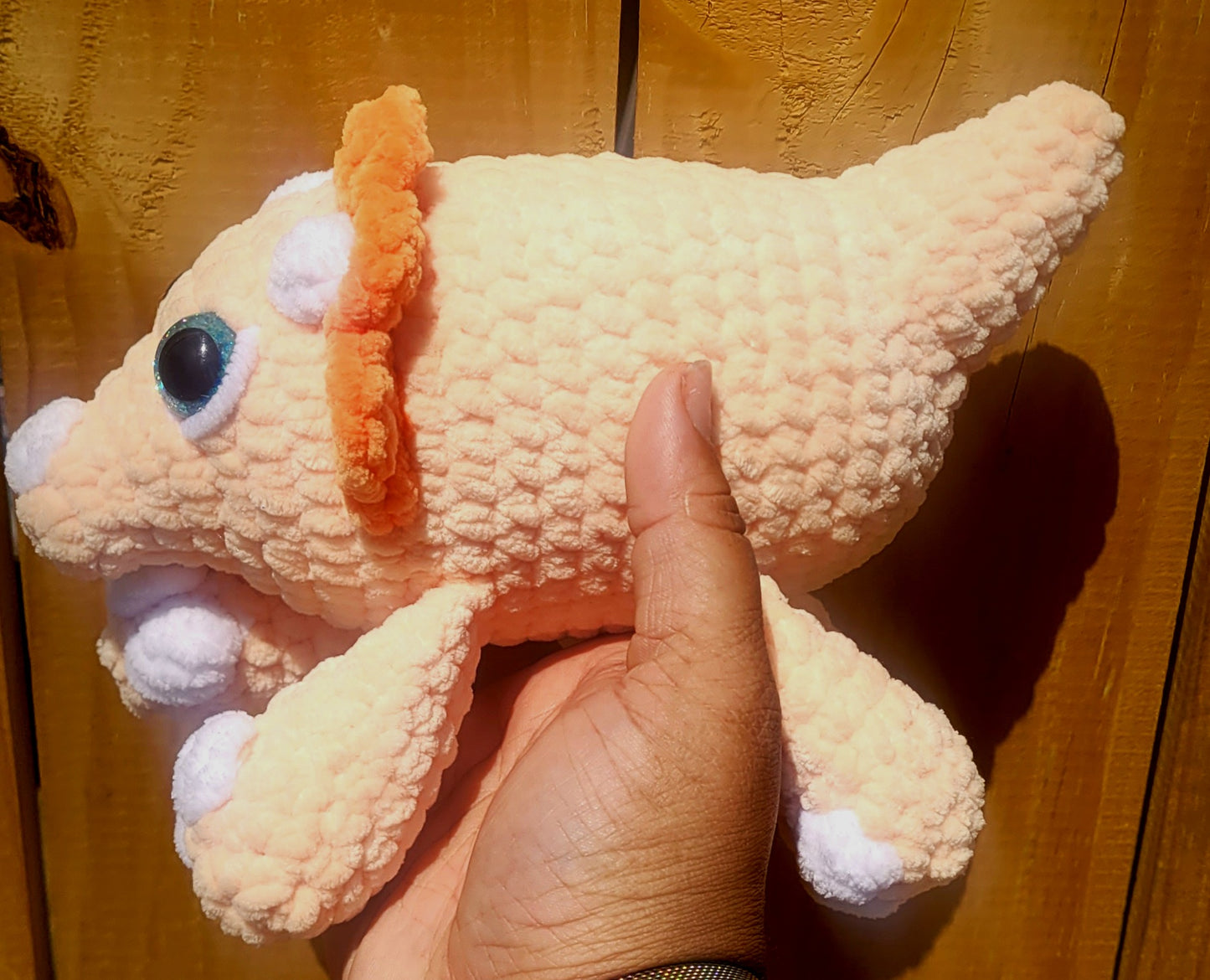 🦕 Teri the Triceratops Plush – Splootin’ Sweet & Ready to Snuggle! 💚