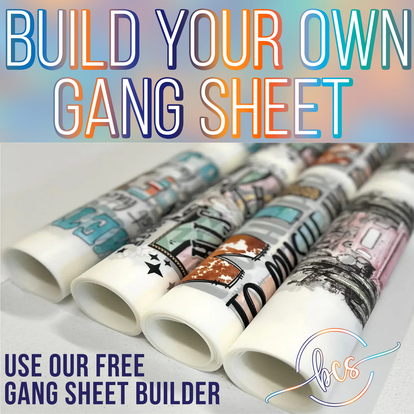 🧵 Build Your Own DTF Gangsheet