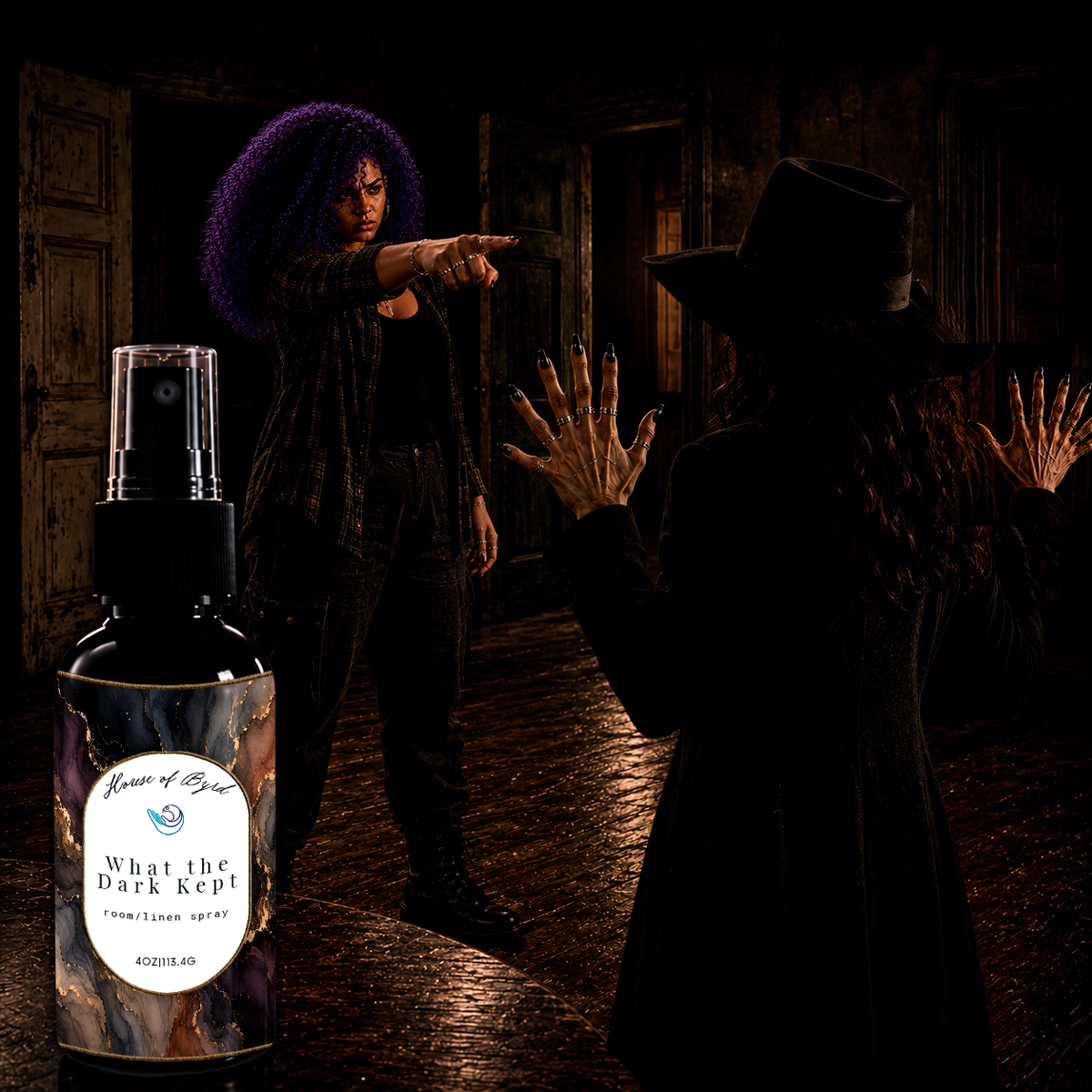 🕯️ What the Dark Kept Room Spray
