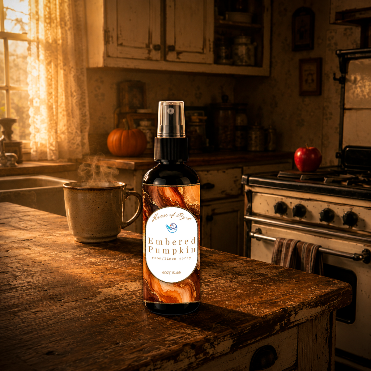 ๐ Embered Pumpkin Room Spray
