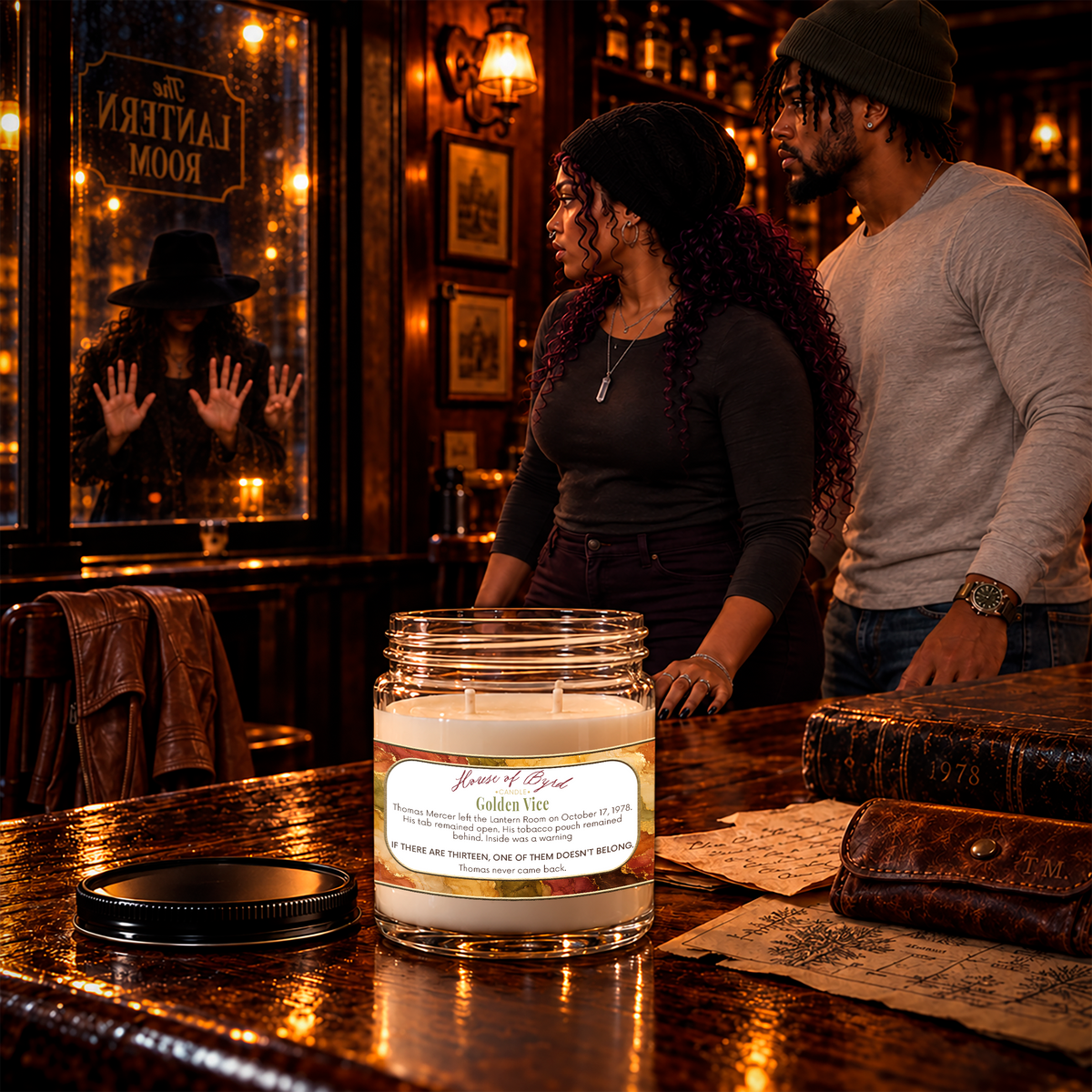 🥃 Golden Vice Candle