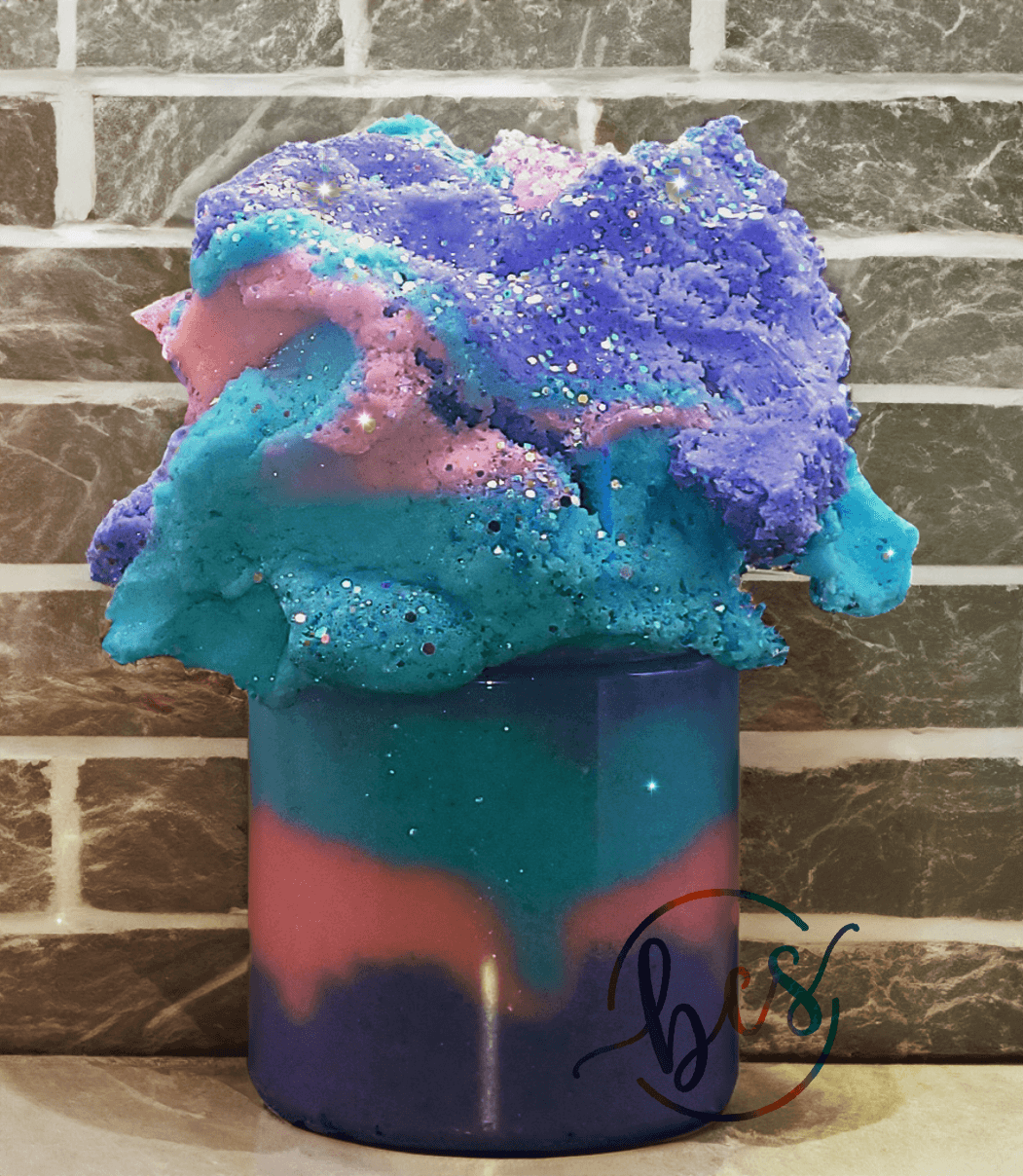 ♉︎Zodiac Cloudscape: Taurus Cotton Candy Slime🐂 - Byrd Craft Studio, LC