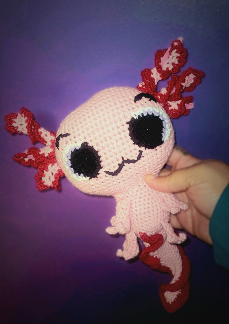 Axo-waddle Plushie - Byrd Craft Studio