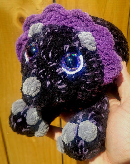 🦕 Teri the Triceratops Plush – Splootin’ Sweet & Ready to Snuggle! 💚