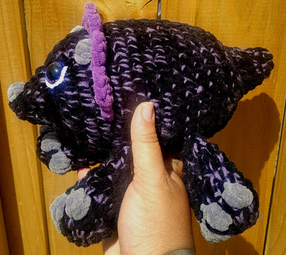 🦕 Teri the Triceratops Plush – Splootin’ Sweet & Ready to Snuggle! 💚