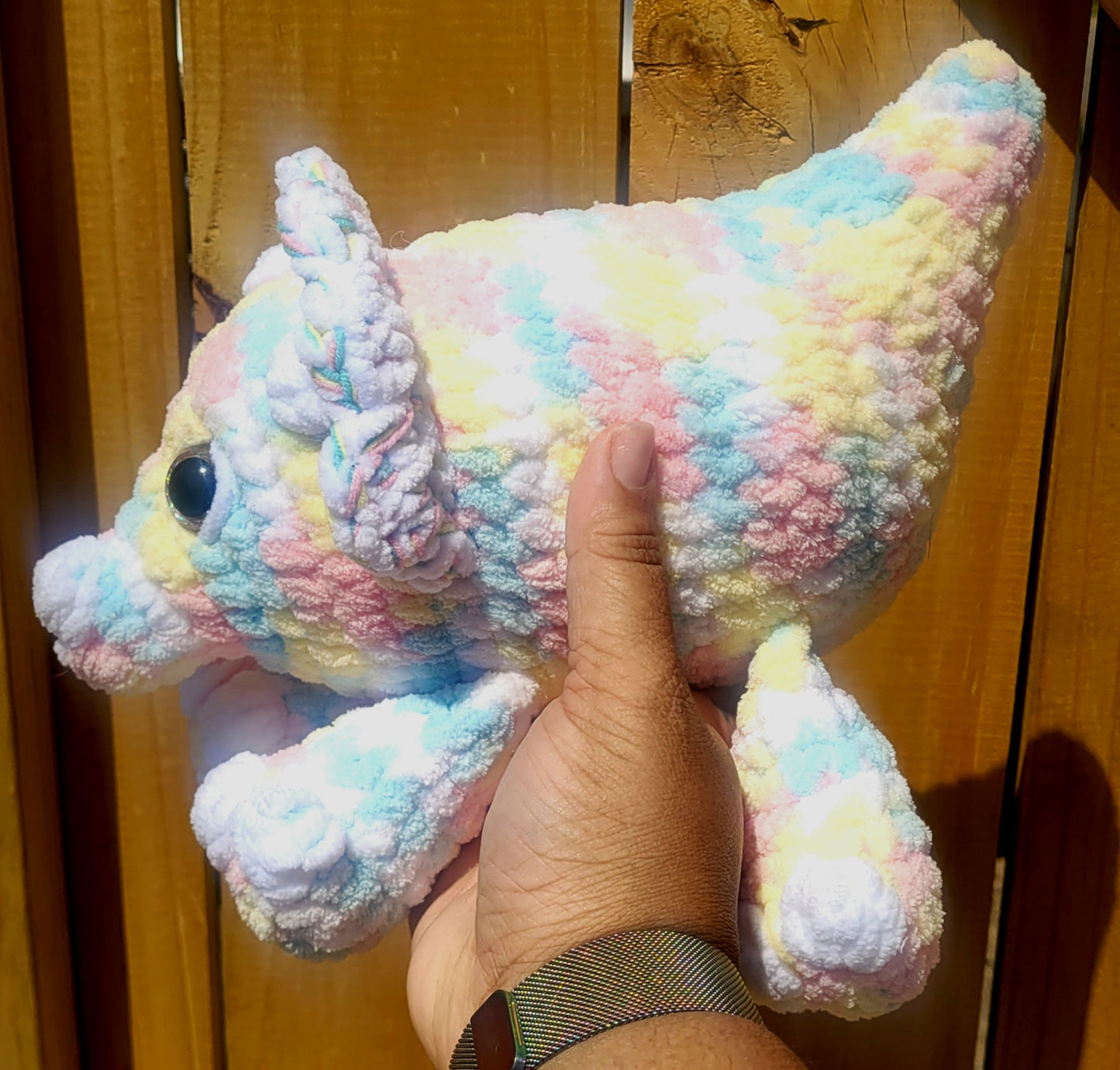 🦕 Teri the Triceratops Plush – Splootin’ Sweet & Ready to Snuggle! 💚