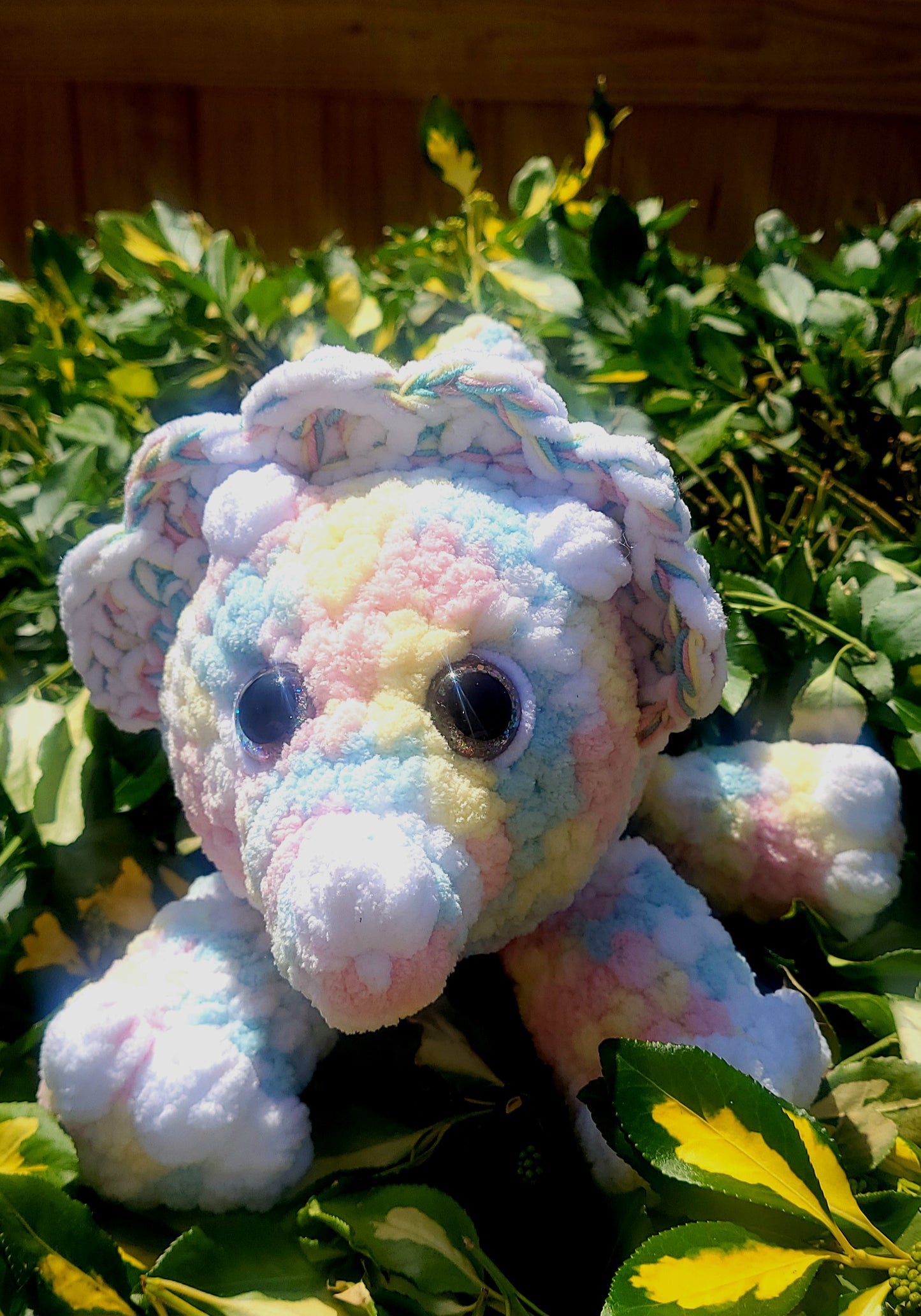 🦕 Teri the Triceratops Plush – Splootin’ Sweet & Ready to Snuggle! 💚