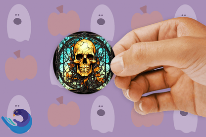 Stained Glass Skeletons - Byrd Craft Studio