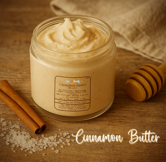🧈 Cinnamon Butter - Luxurious Whipped Body Butter 🧈