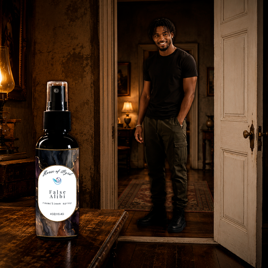 🎭 False Alibi Room Spray