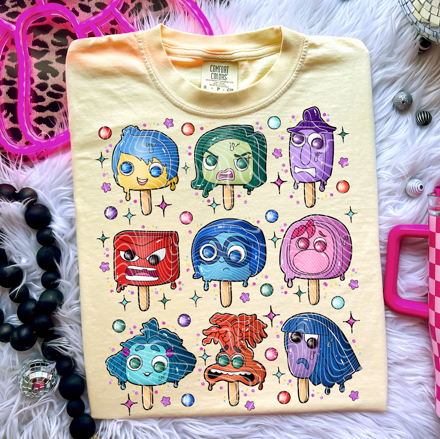 Inside Out Characters Popsicle